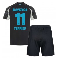 Bayer Leverkusen Martin Terrier #11 Replica Third Minikit 2024-25 Short Sleeve (+ pants)